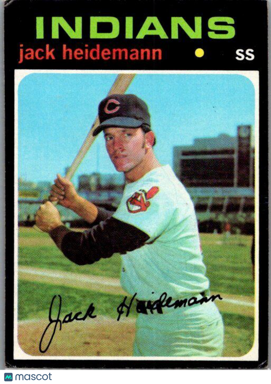 1971 Topps #87 Jack Heidemann