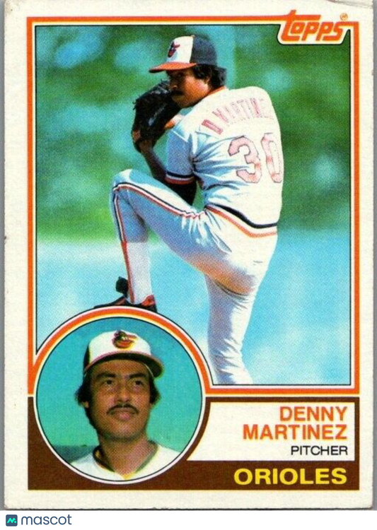 1983 Topps - #553 Dennis Martinez