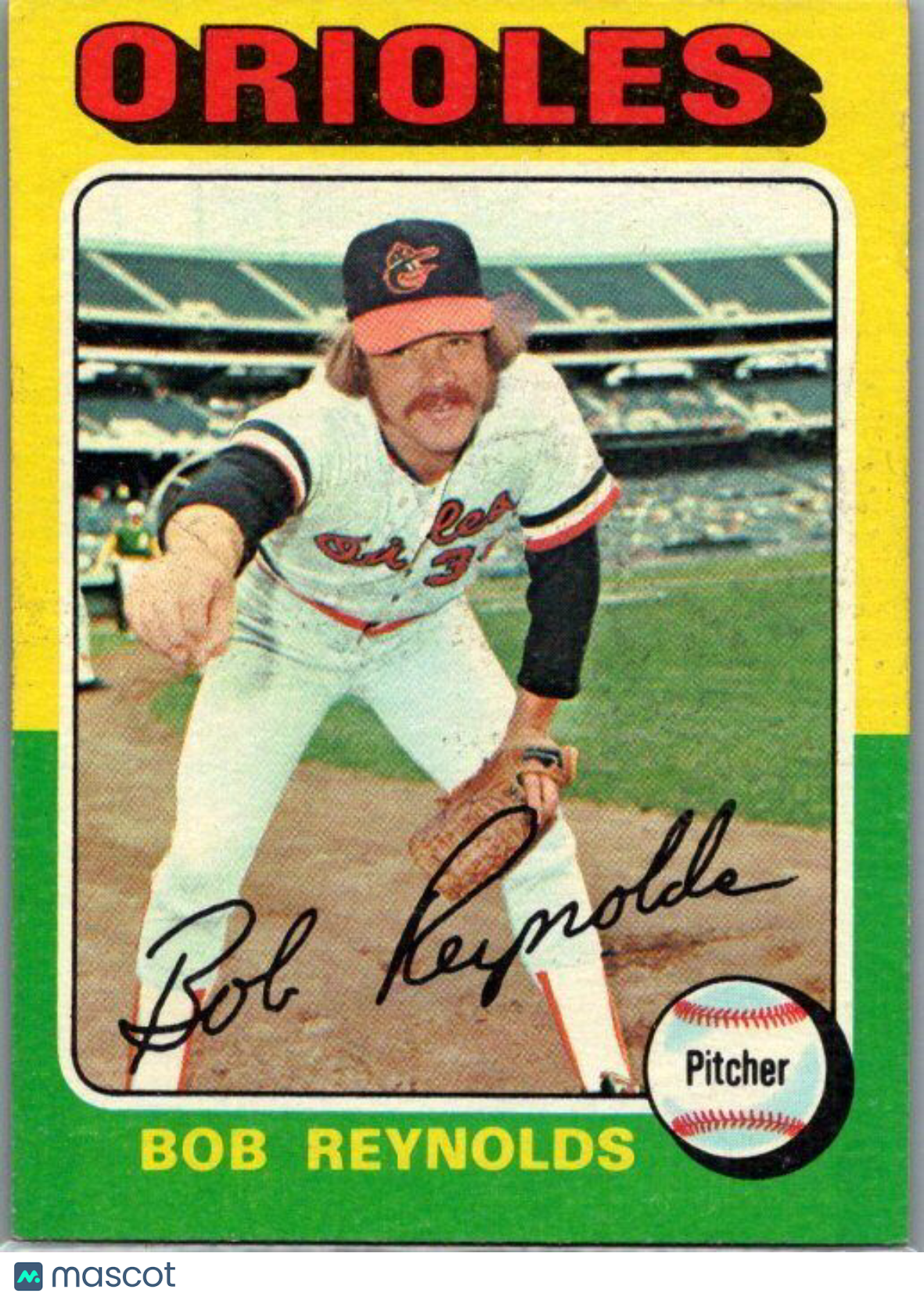 1975 Topps #142 Bob Reynolds