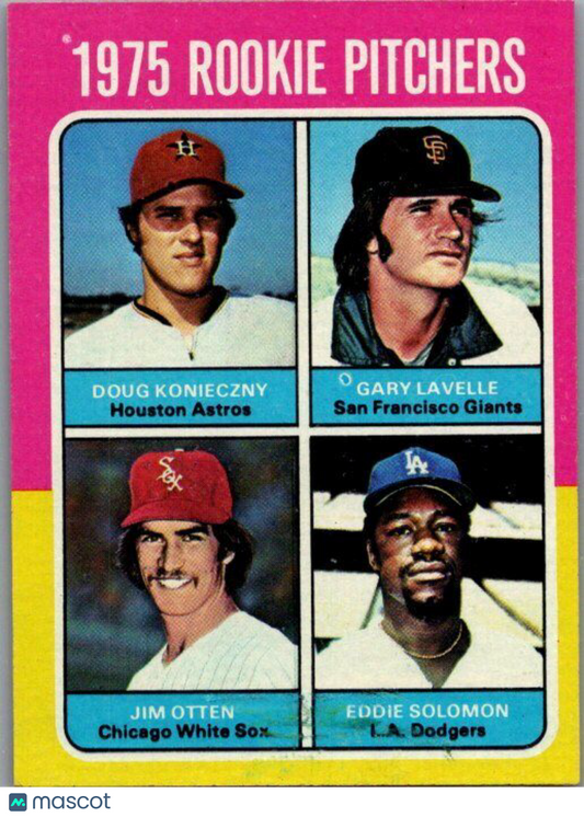 1975 Topps #624 1975 Rookie Pitchers