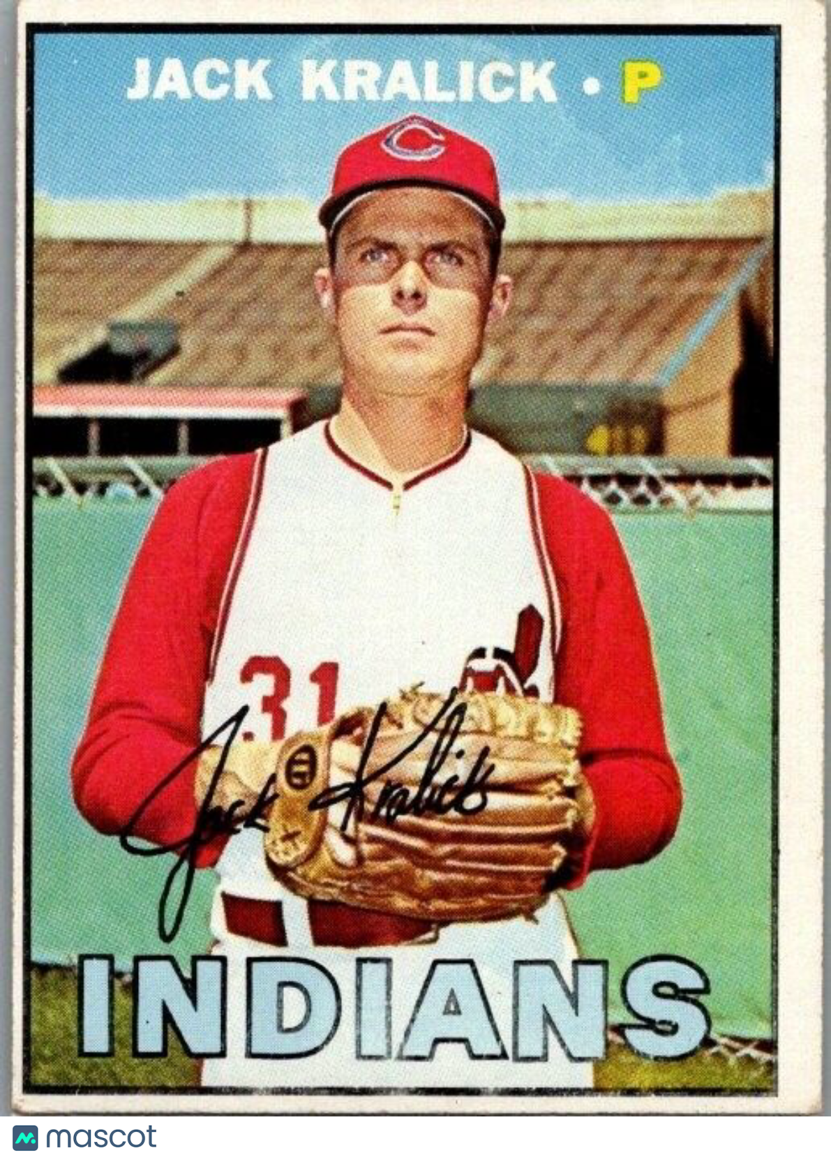 1967 Topps - #316 Jack Kralick