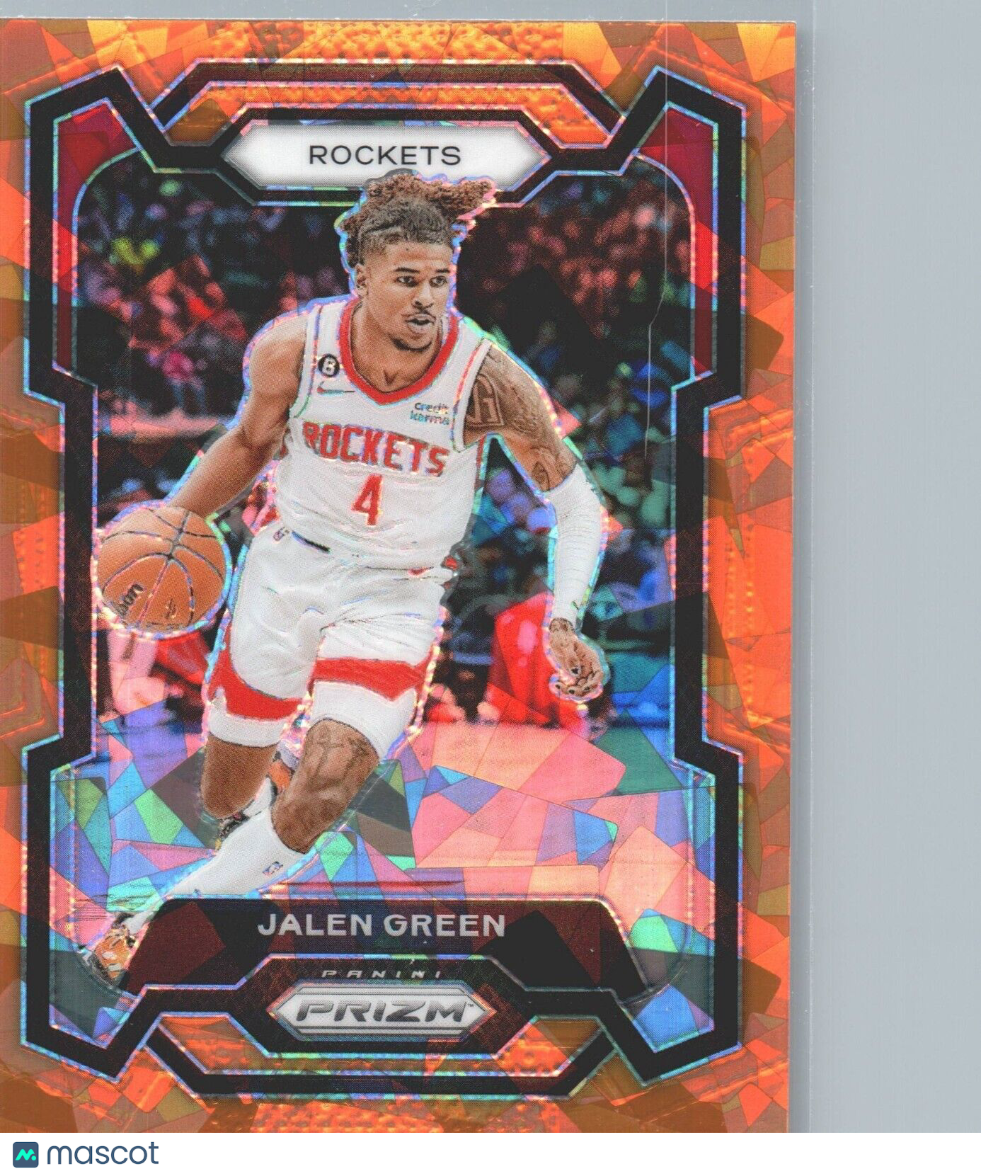 2023-24 Panini Prizm -  Orange Ice Shimmer Prizm #29 Jalen Green