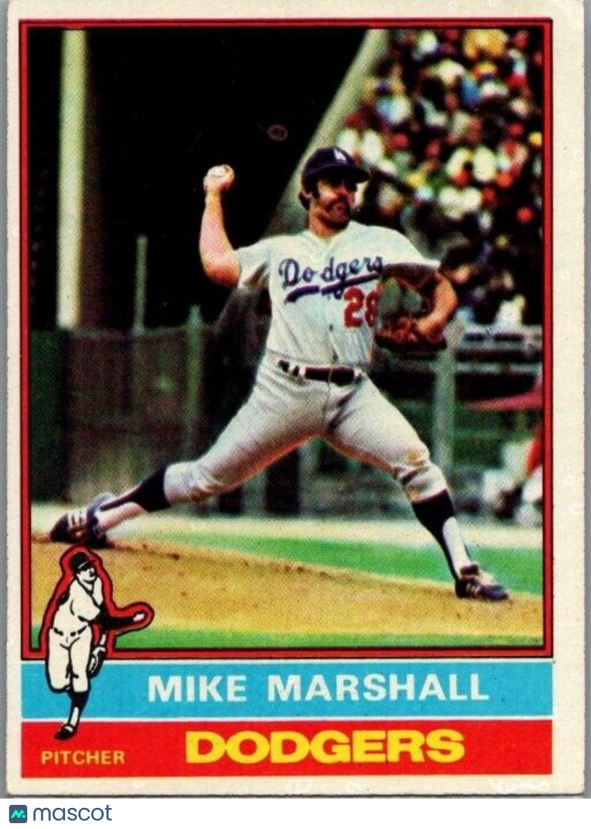 1976 Topps - #465 Mike Marshall