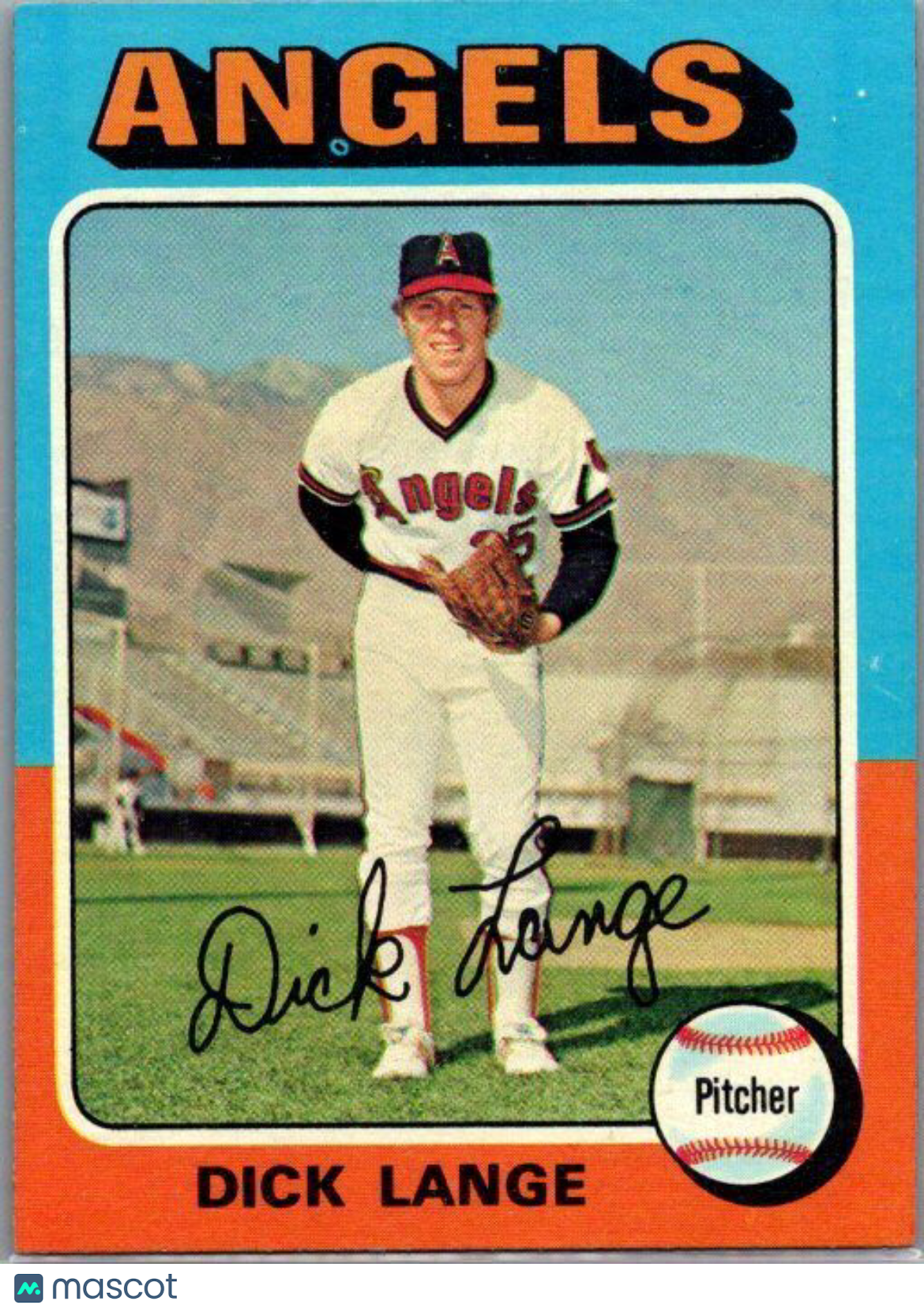 1975 Topps #114 Dick Lange