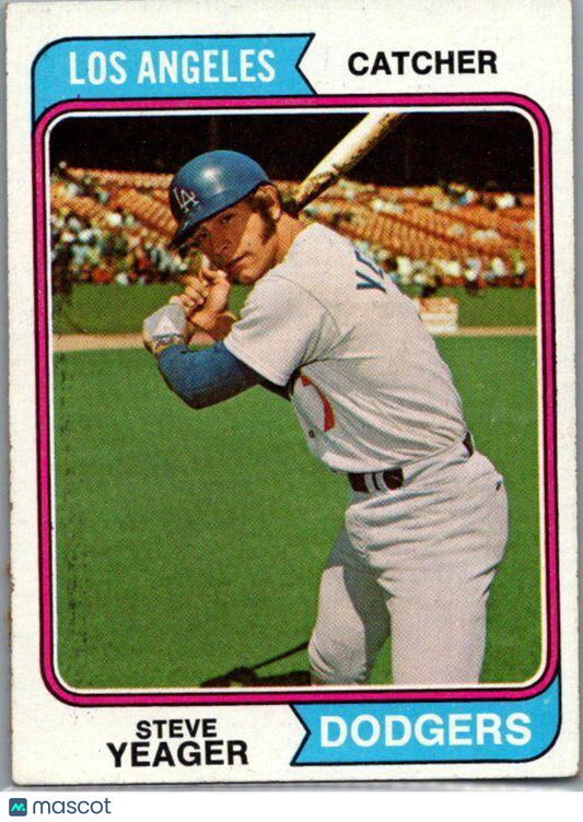 1974 Topps #593 Steve Yeager