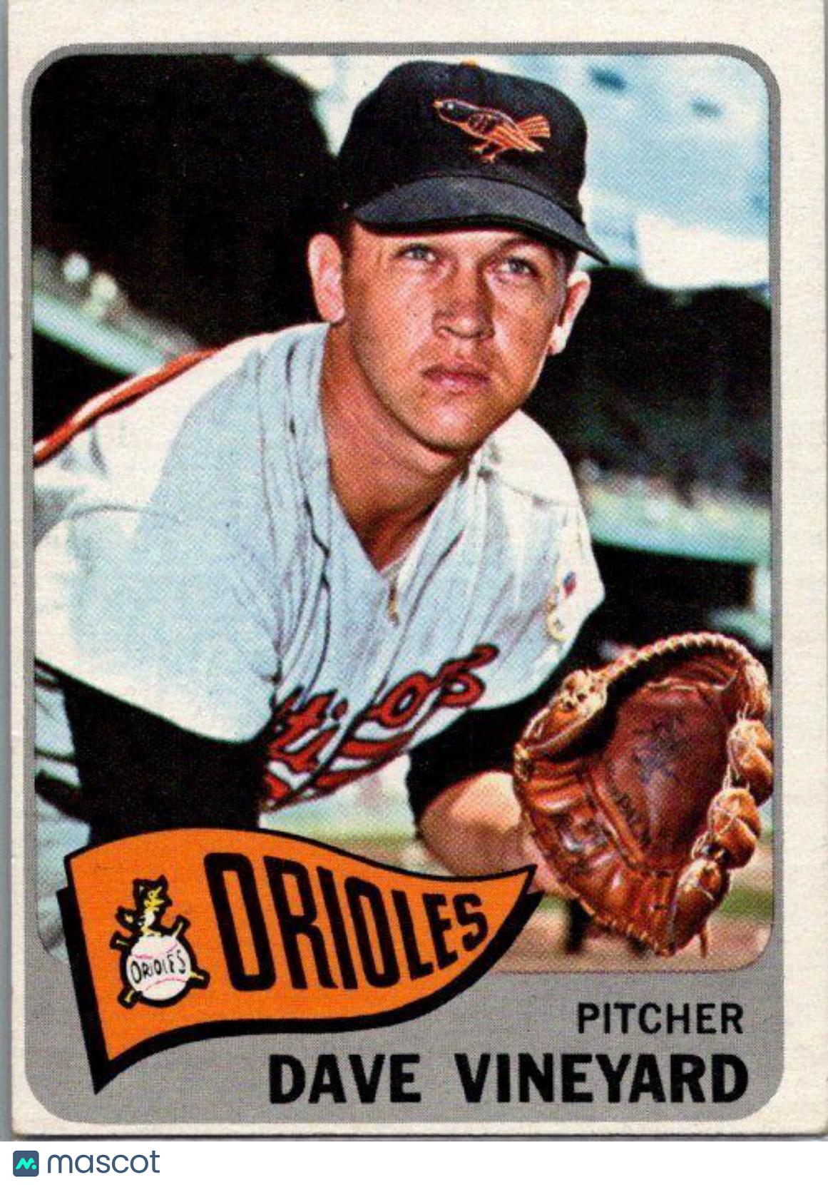 1965 Topps #169 Dave Vineyard