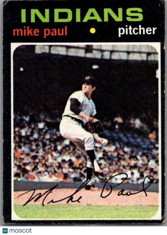 1971 Topps - #454 Mike Paul