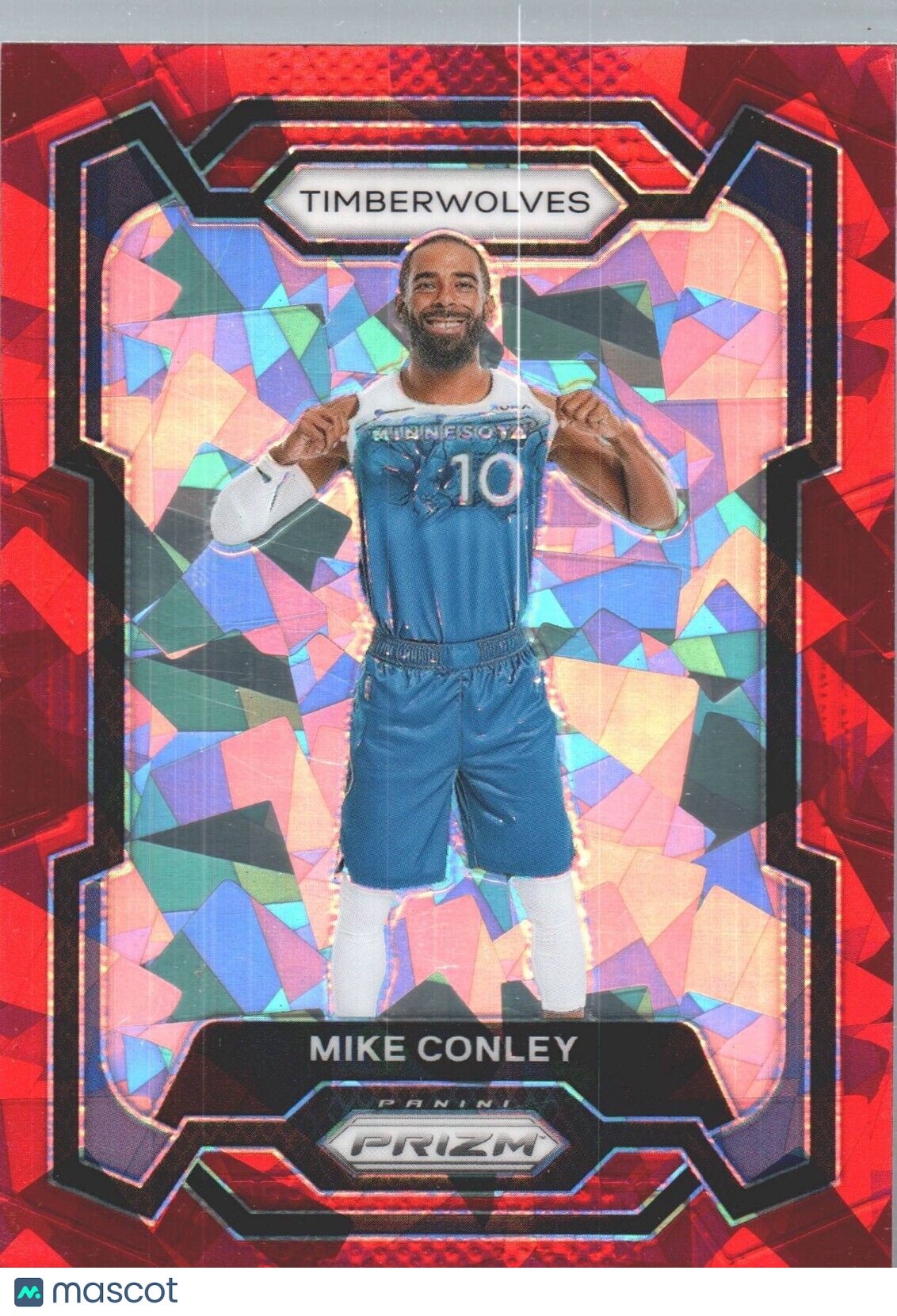 2023-24 Panini Prizm - Red Ice #57 Mike Conley