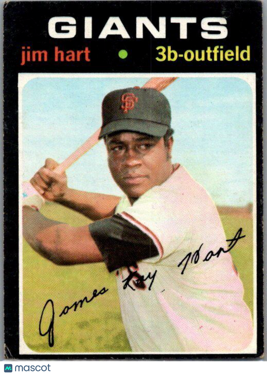 1971 Topps #461 Jim Hart