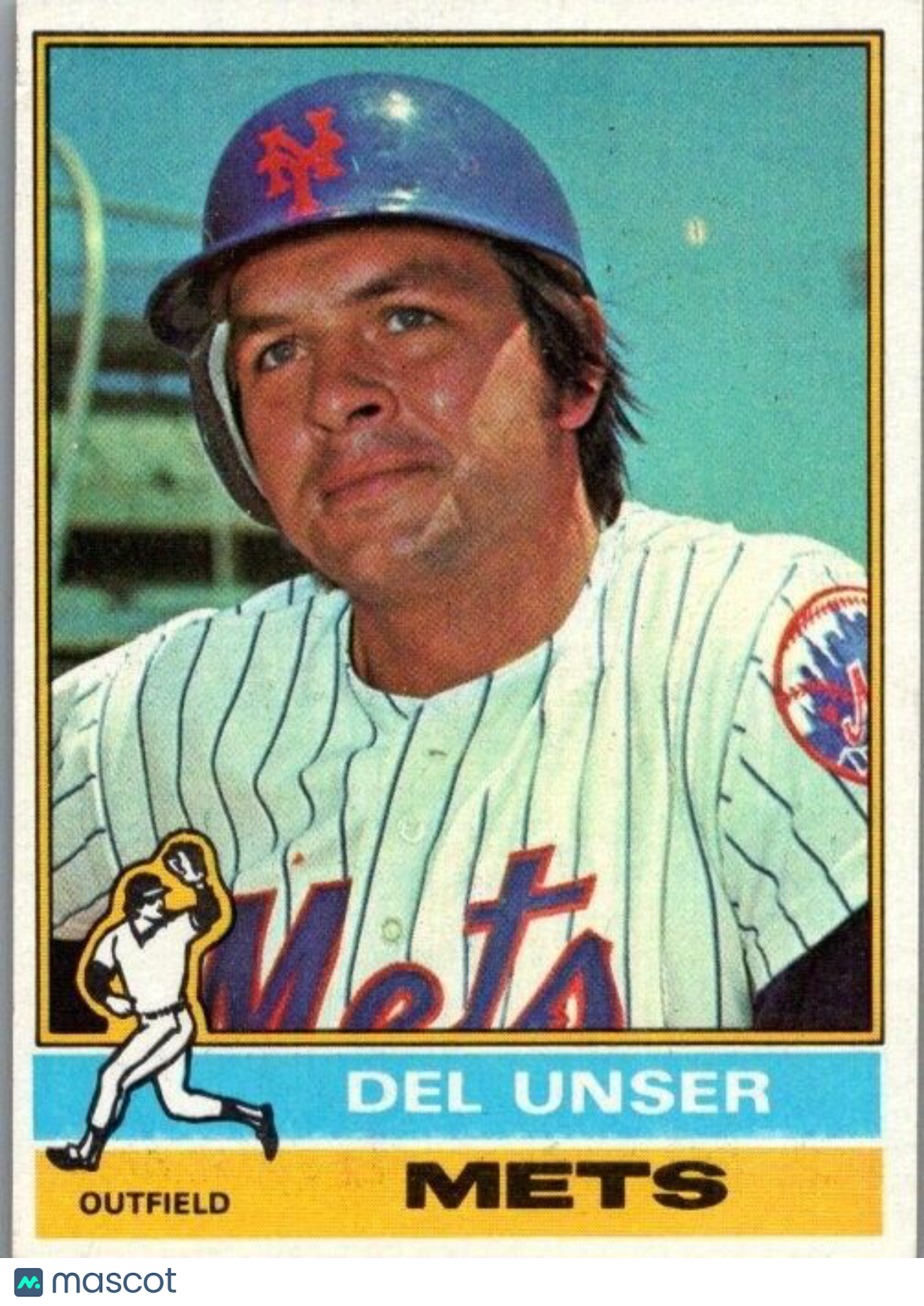 1976 Topps - #268 Del Unser