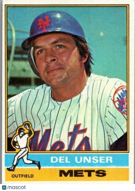 1976 Topps - #268 Del Unser