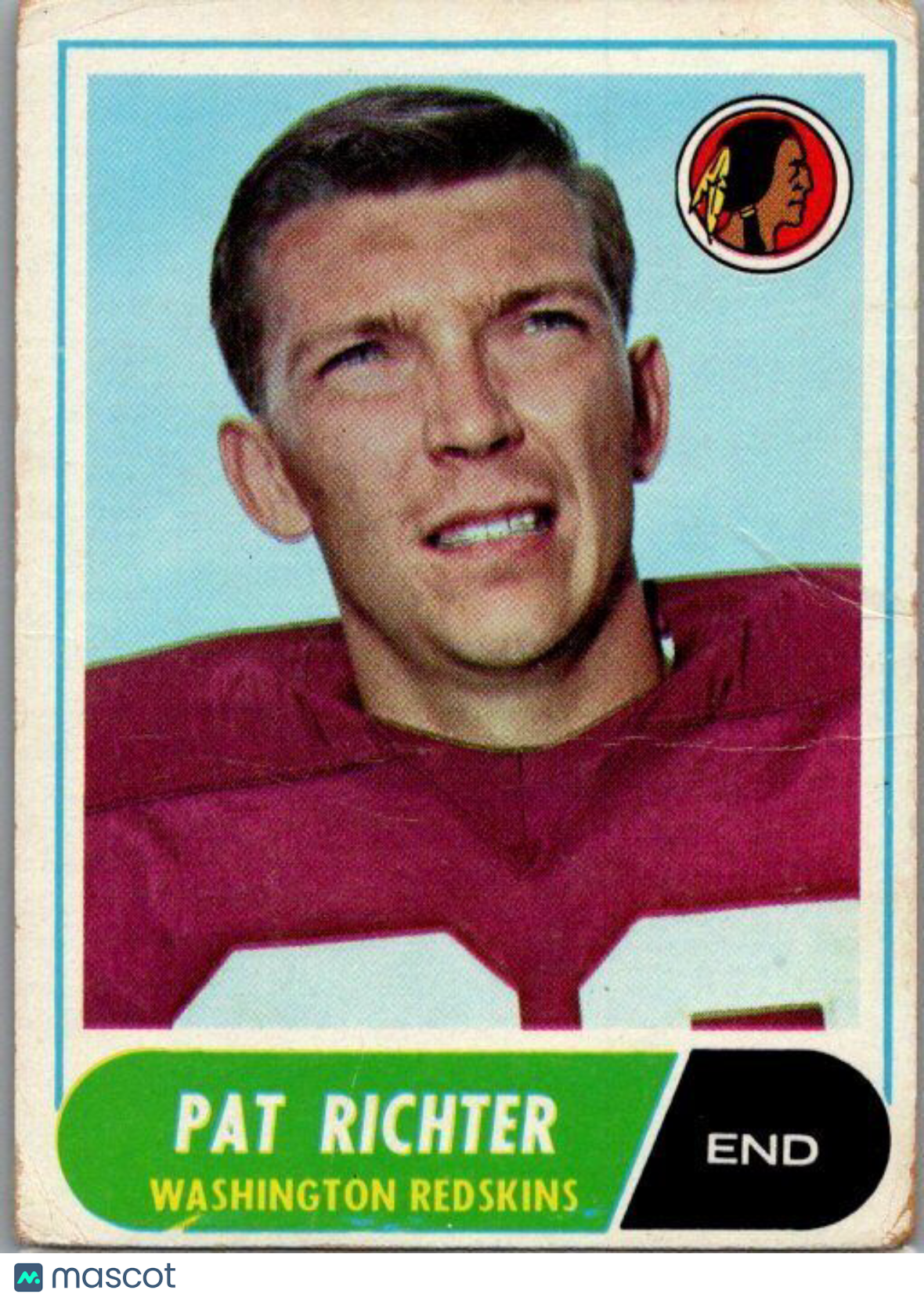 1968 Topps #114 Pat Richter