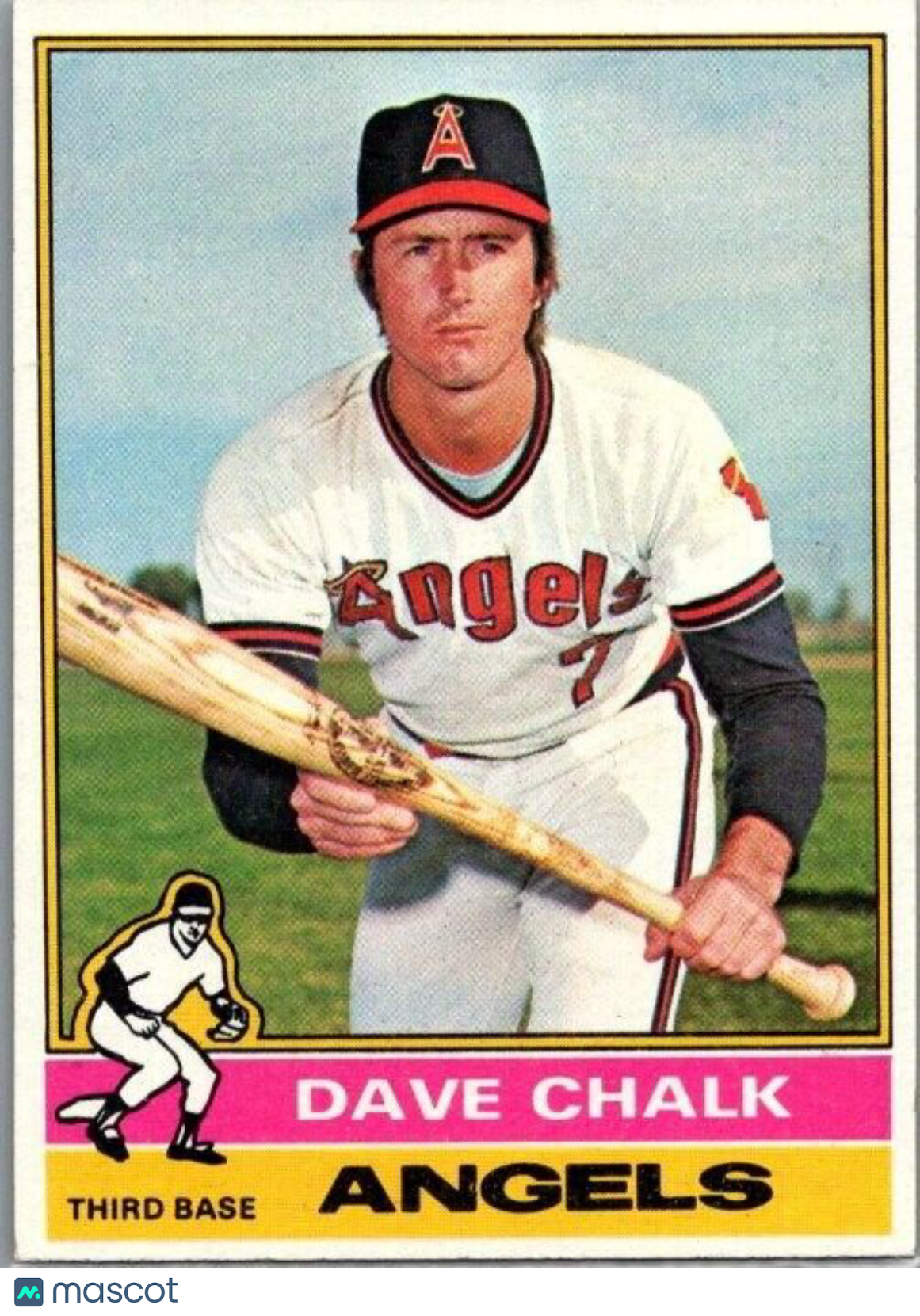 1976 Topps - #52 Dave Chalk