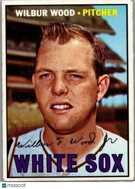 1967 Topps #391 Wilbur Wood