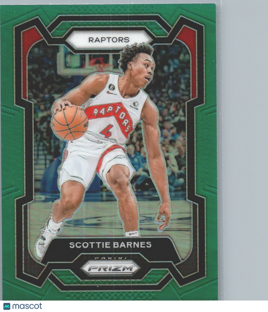 2023-24 Panini Prizm - Green Prizm #24 Scottie Barnes