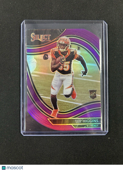 2020 Select Field Level Purple Die Cut #360 Tee Higgins