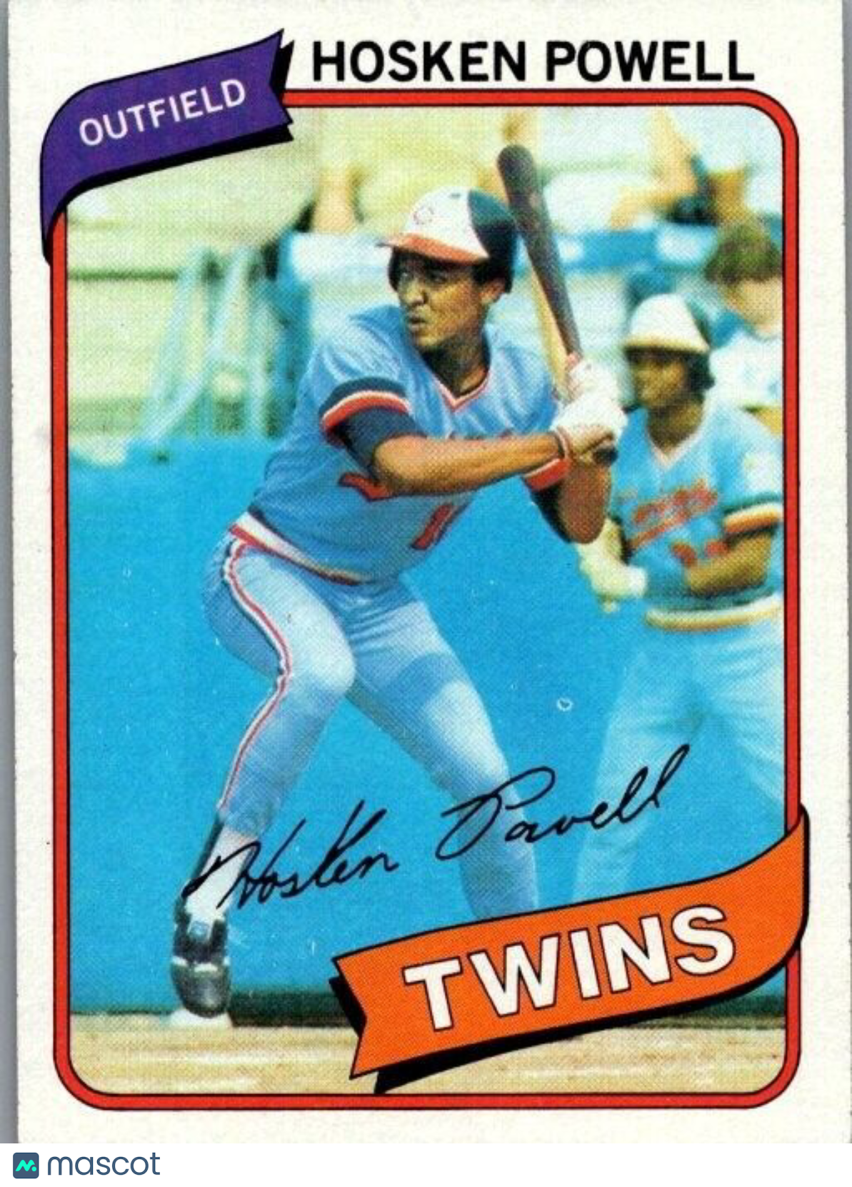 1980 Topps - #471 Hosken Powell