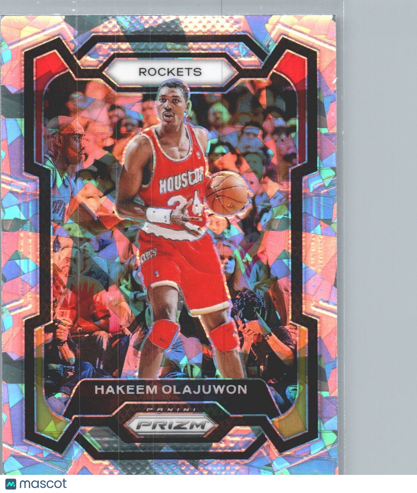 2023-24 Panini Prizm - Ice Prizm #191 Hakeem Olajuwon