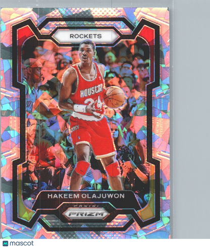 2023-24 Panini Prizm - Ice Prizm #191 Hakeem Olajuwon