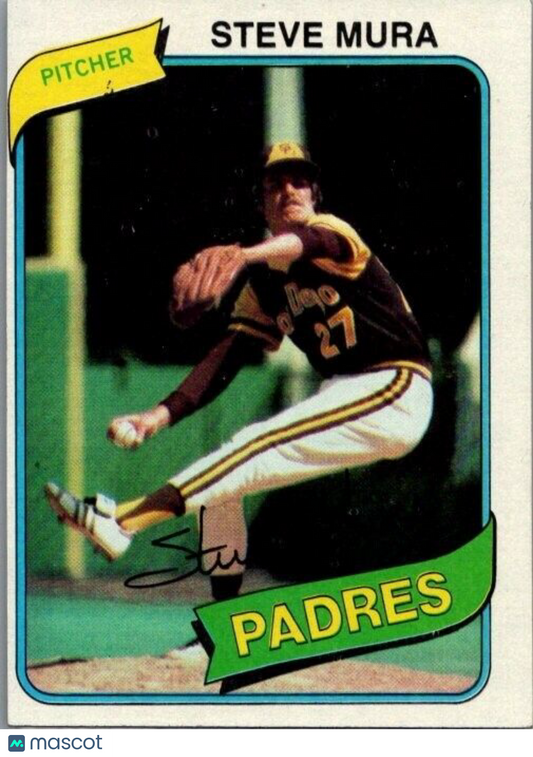 1980 Topps - #491 Steve Mura (RC)