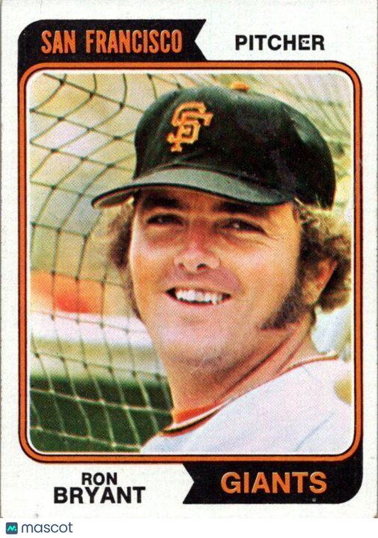 1974 Topps #104 Ron Bryant