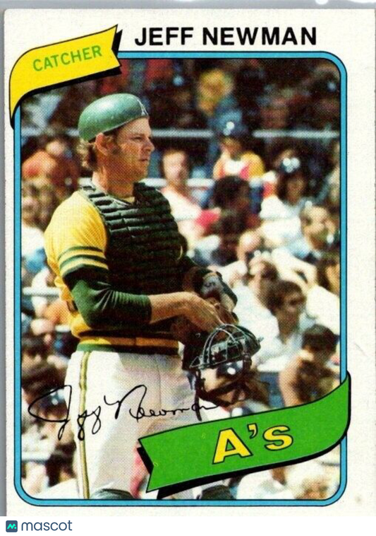 1980 Topps - #34 Jeff Newman