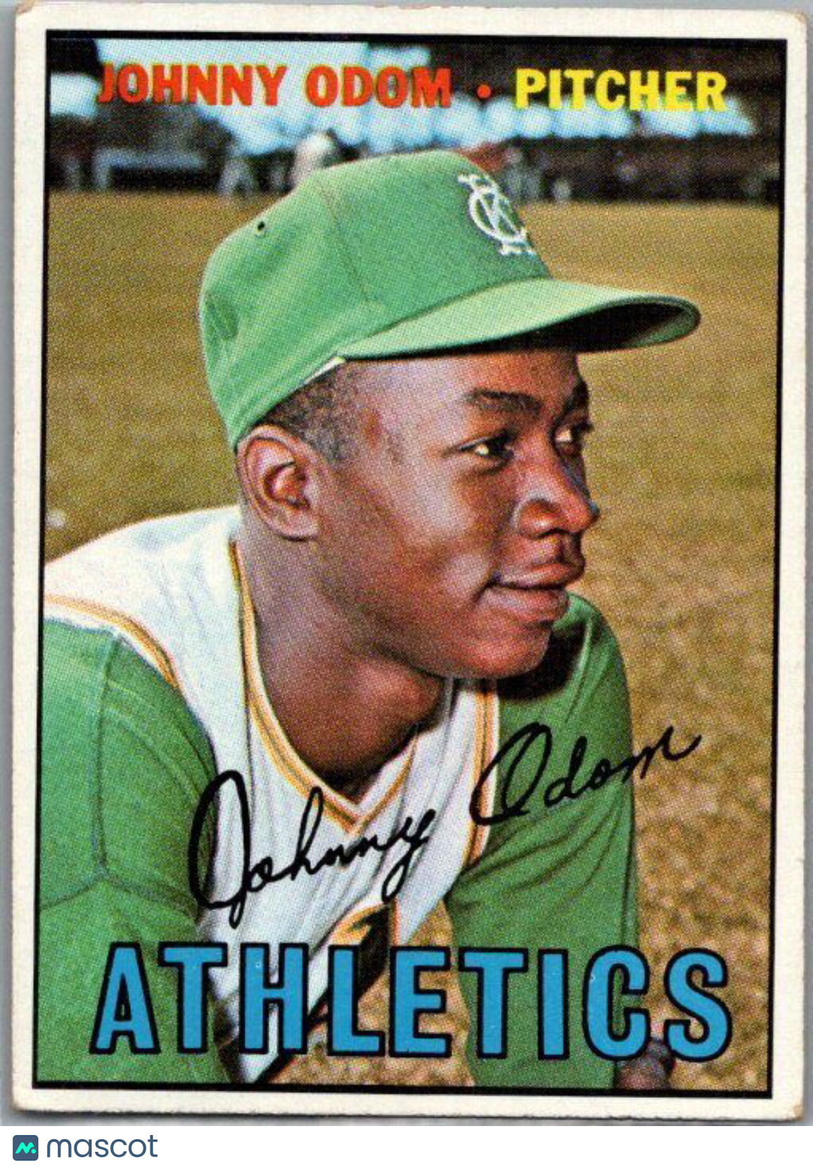 1967 Topps #282 Johnny Odom