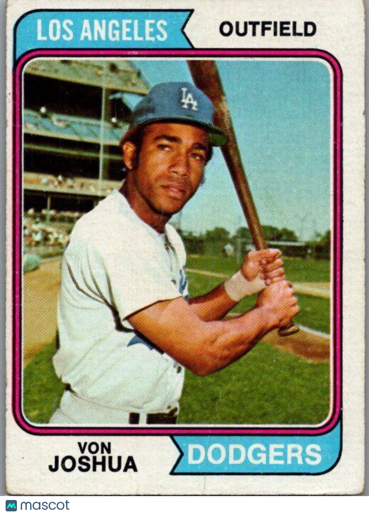 1974 Topps #551 Von Joshua