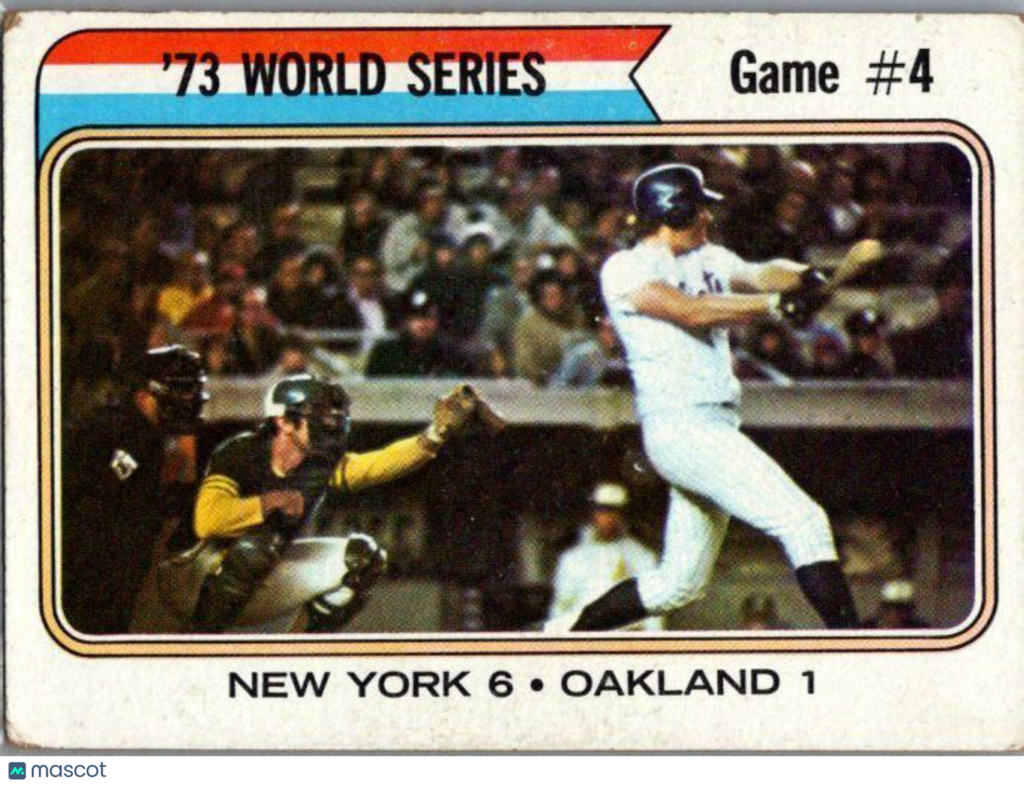 1974 Topps #475 '73 World Series Game #4