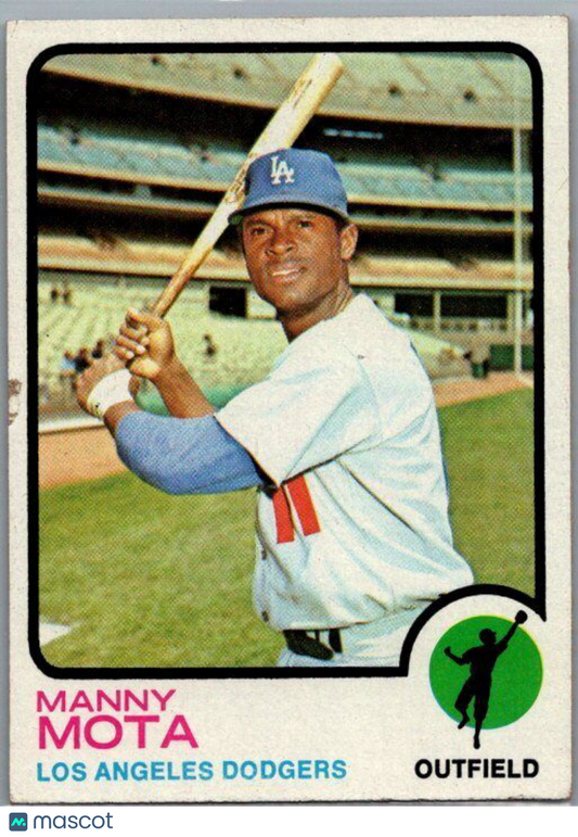 1973 Topps #412 Manny Mota