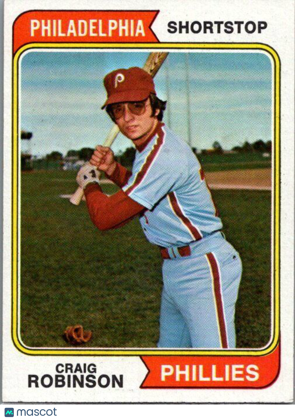 1974 Topps #23 Craig Robinson