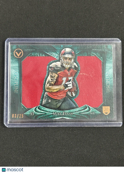 2014 Topps Valor Discipline Mike Evans Patch /25