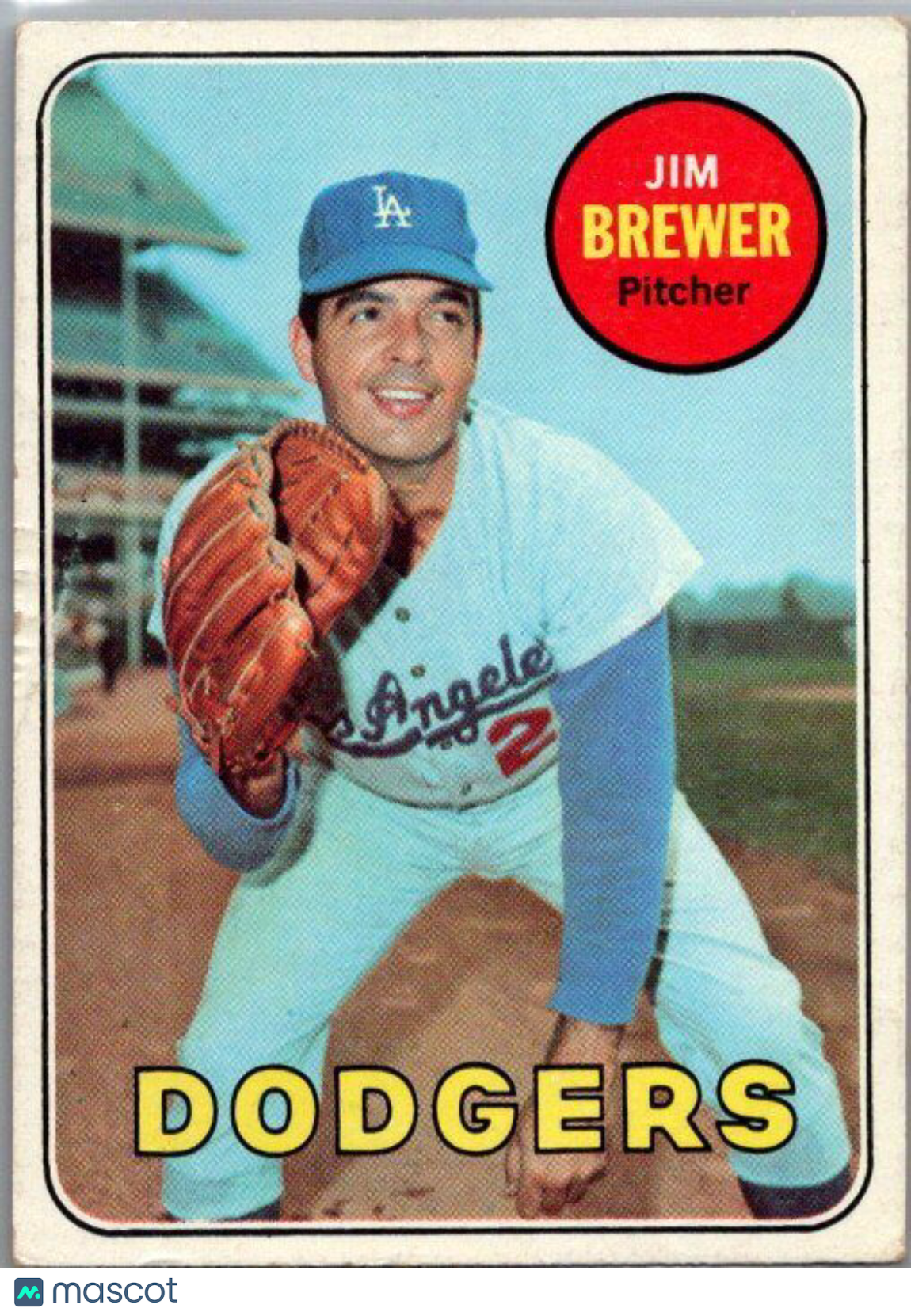 1969 Topps #241 Jim Brewer