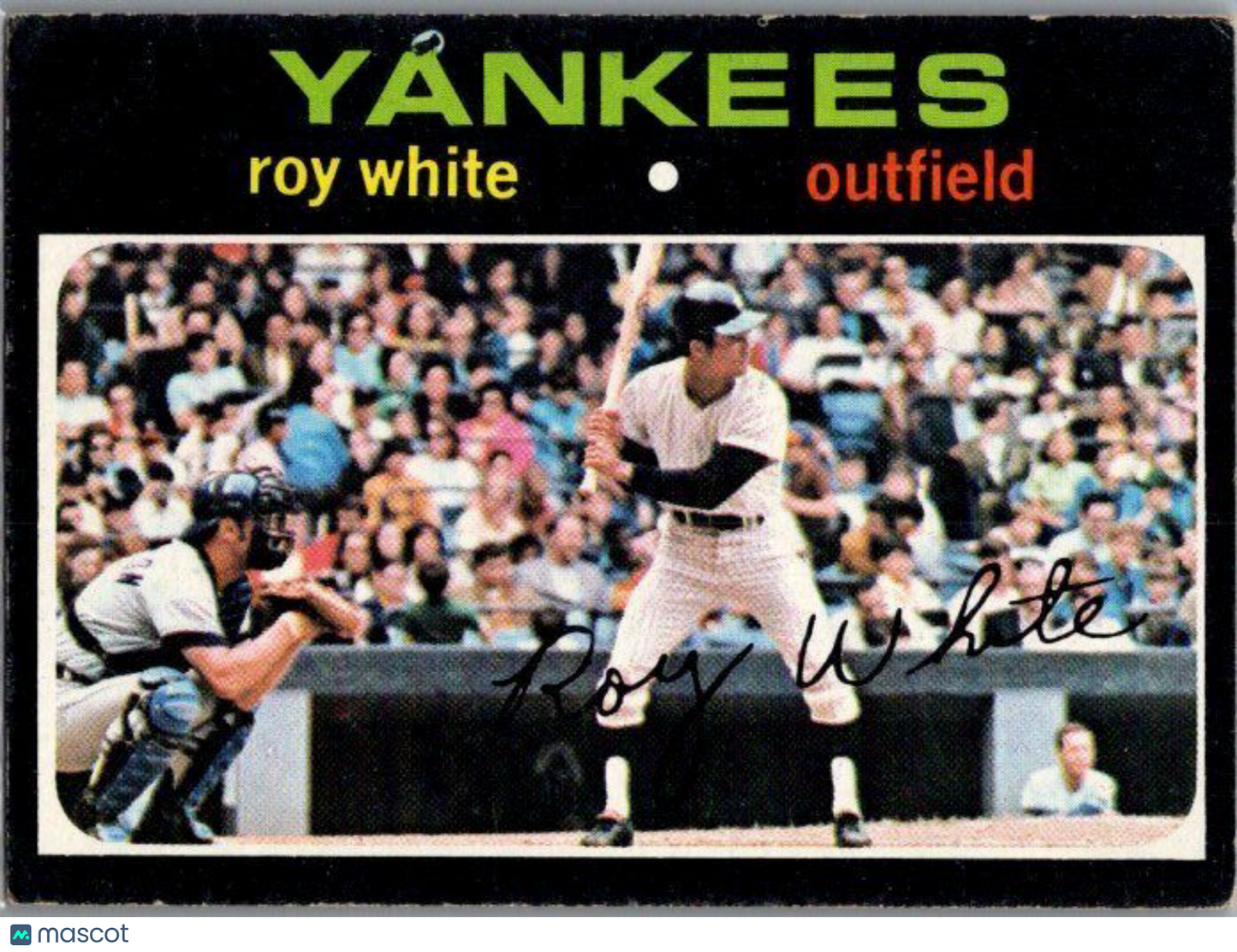 1971 Topps #395 Roy White