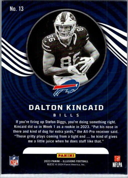 2023 Panini Illusions - Dalton Kincaid #13 (RC)