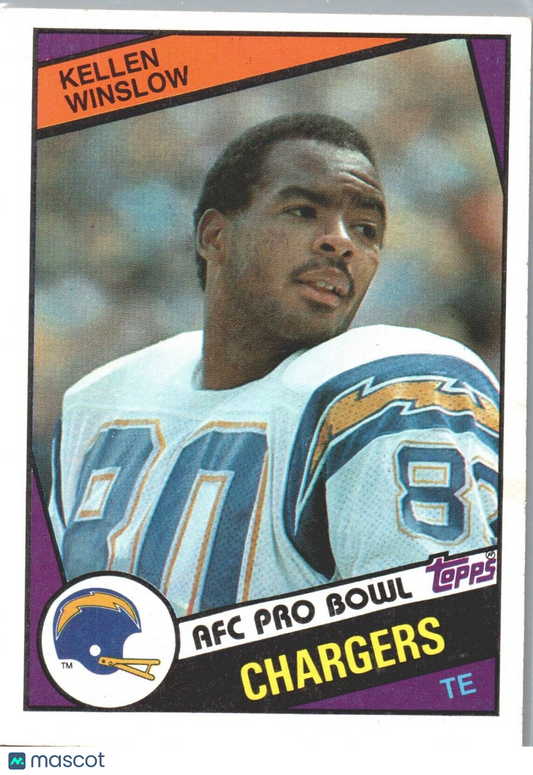 1984 Topps - #186 Kellen Winslow