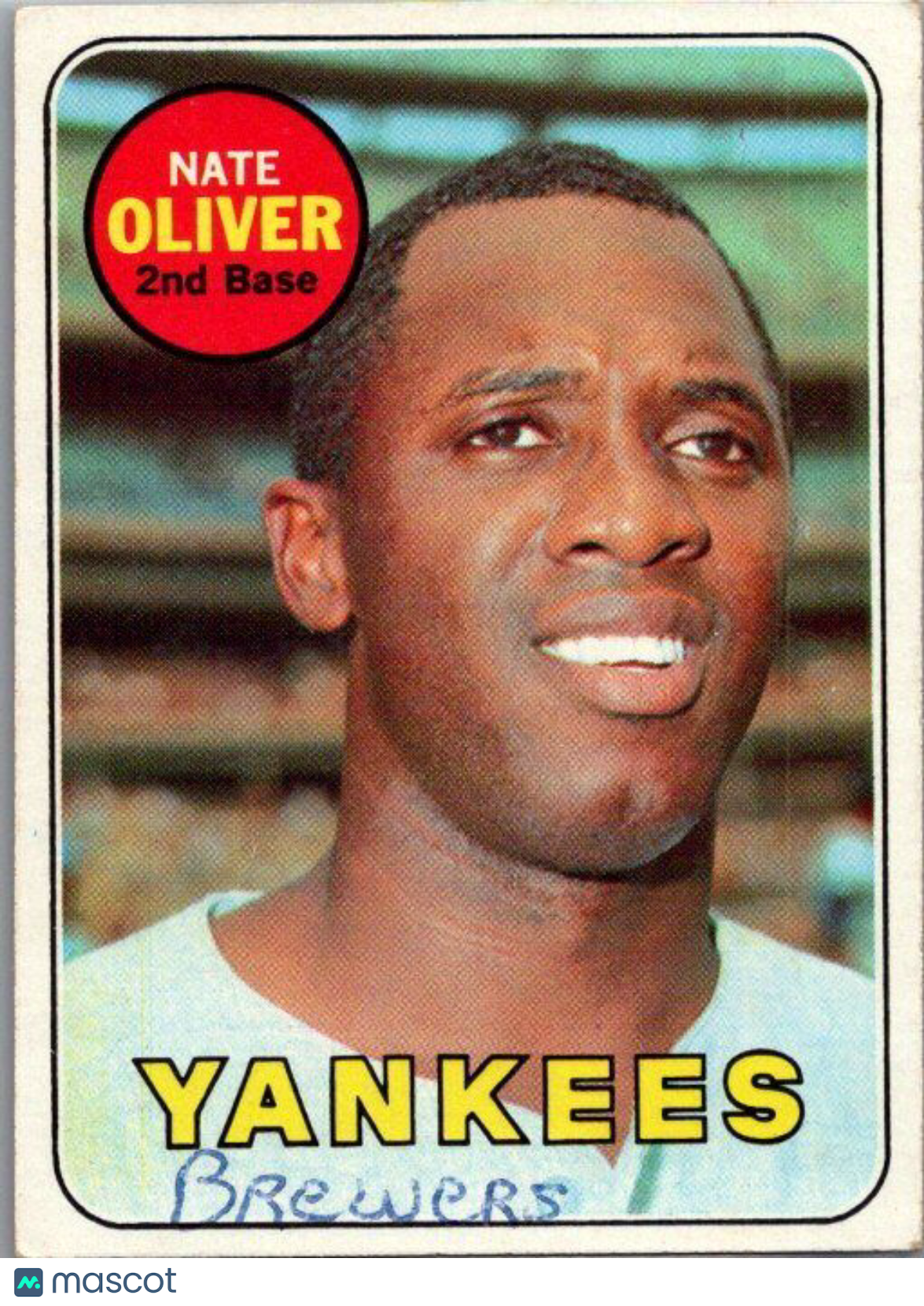 1969 Topps #354 Nate Oliver