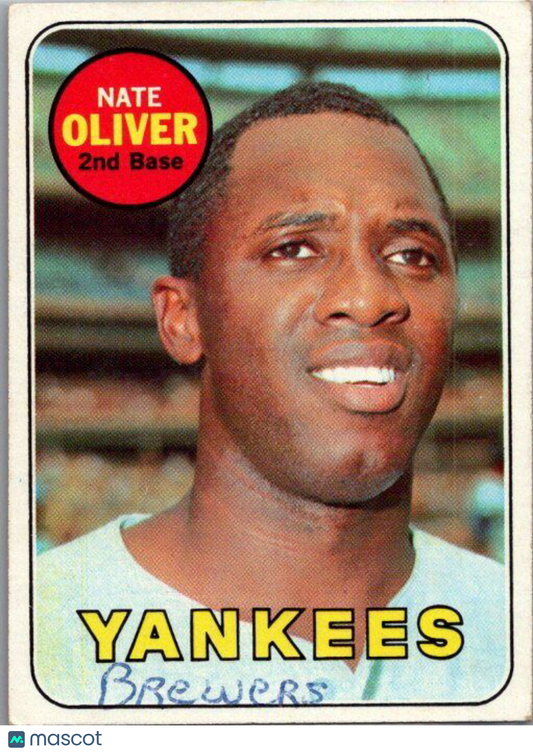 1969 Topps #354 Nate Oliver