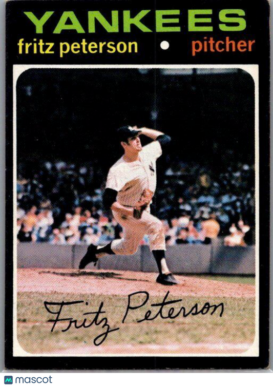 1971 Topps #460 Fritz Peterson