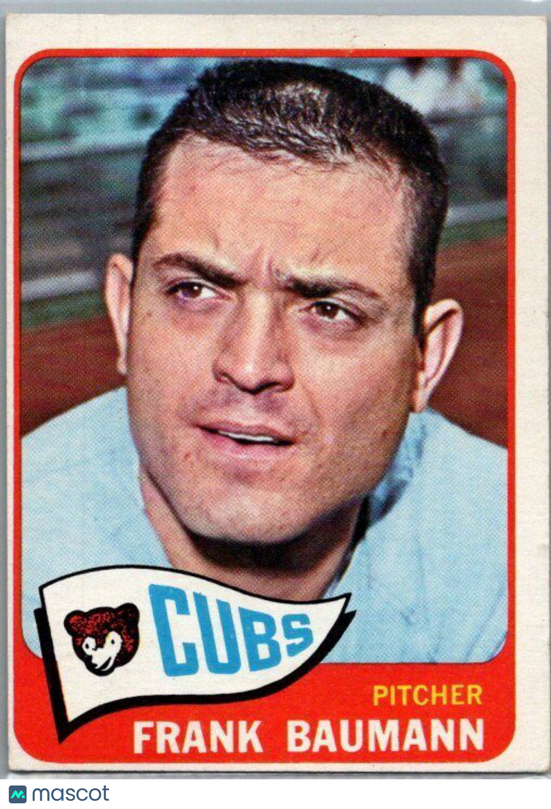 1965 Topps #161 Frank Baumann