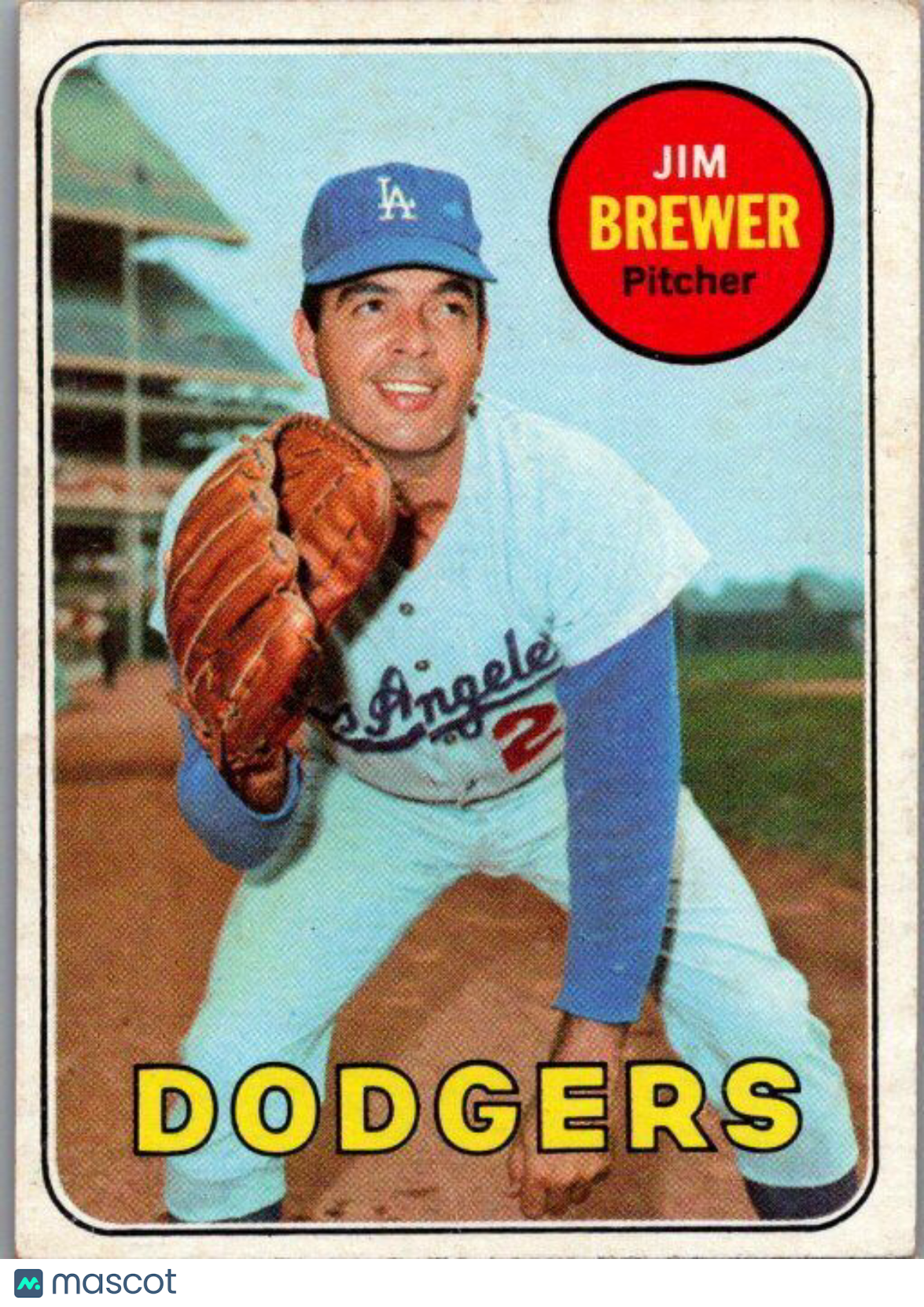 1969 Topps #241 Jim Brewer