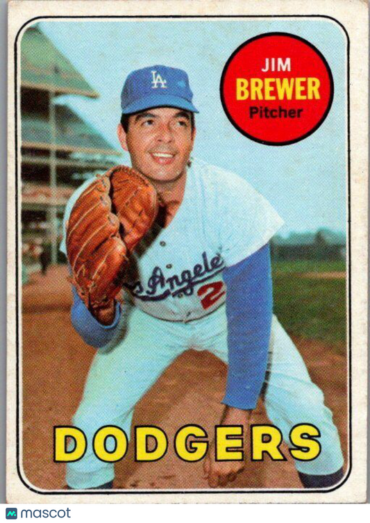 1969 Topps #241 Jim Brewer