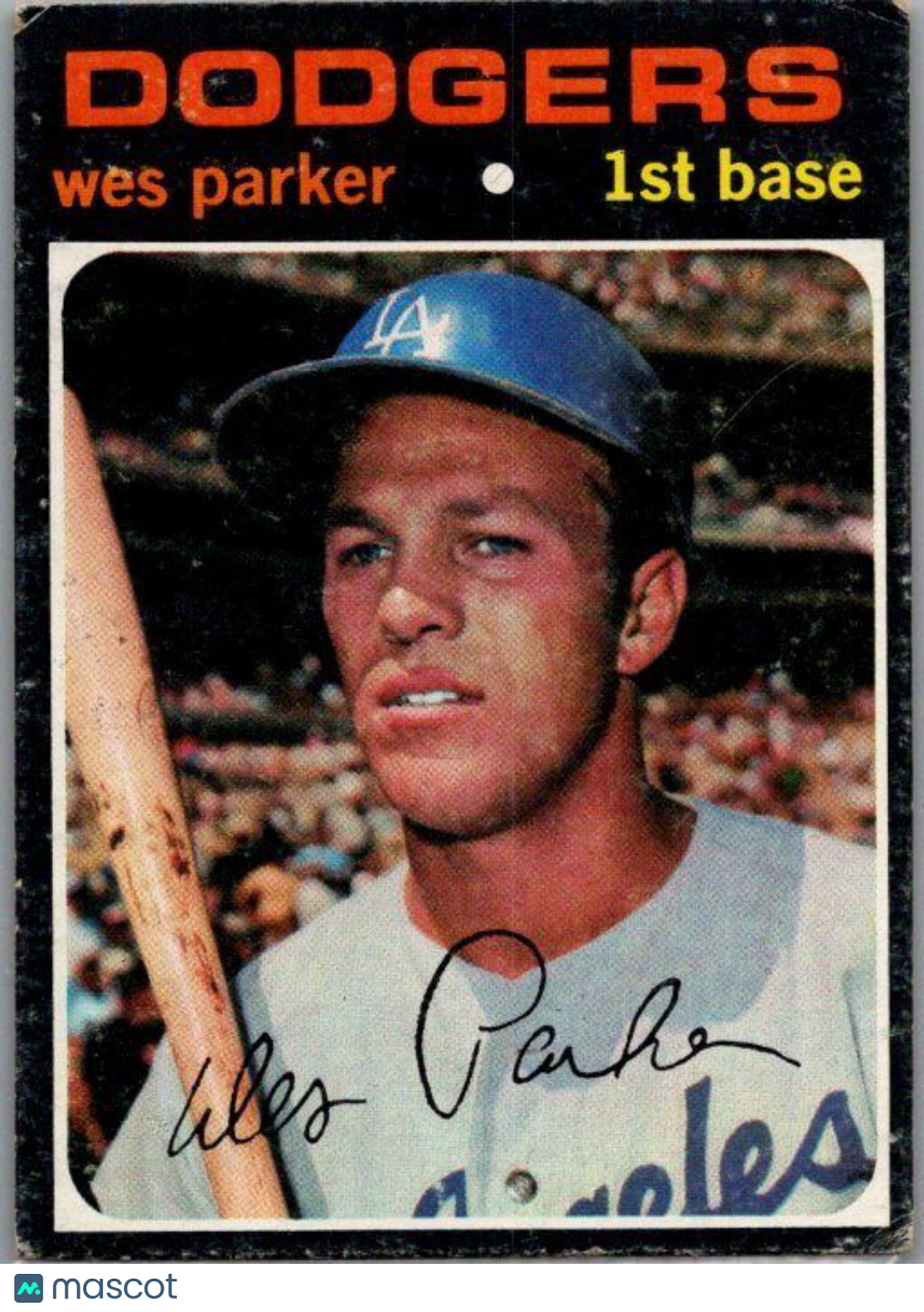 1971 Topps #430 Wes Parker