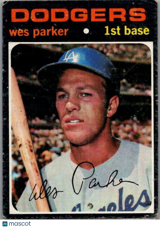 1971 Topps #430 Wes Parker