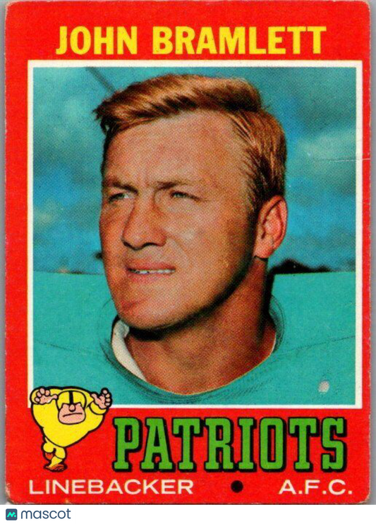 1971 Topps #223 John Bramlett