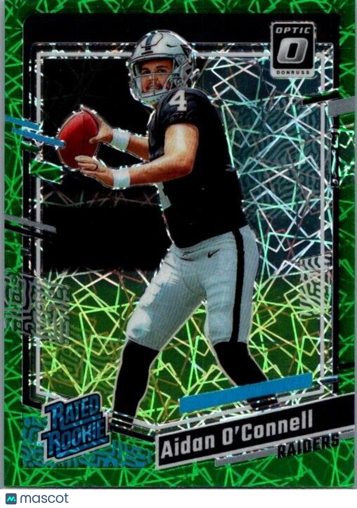 2023 Donruss Optic - Rated Rookie Green Velocity #258 Aidan O'Connell (RC)