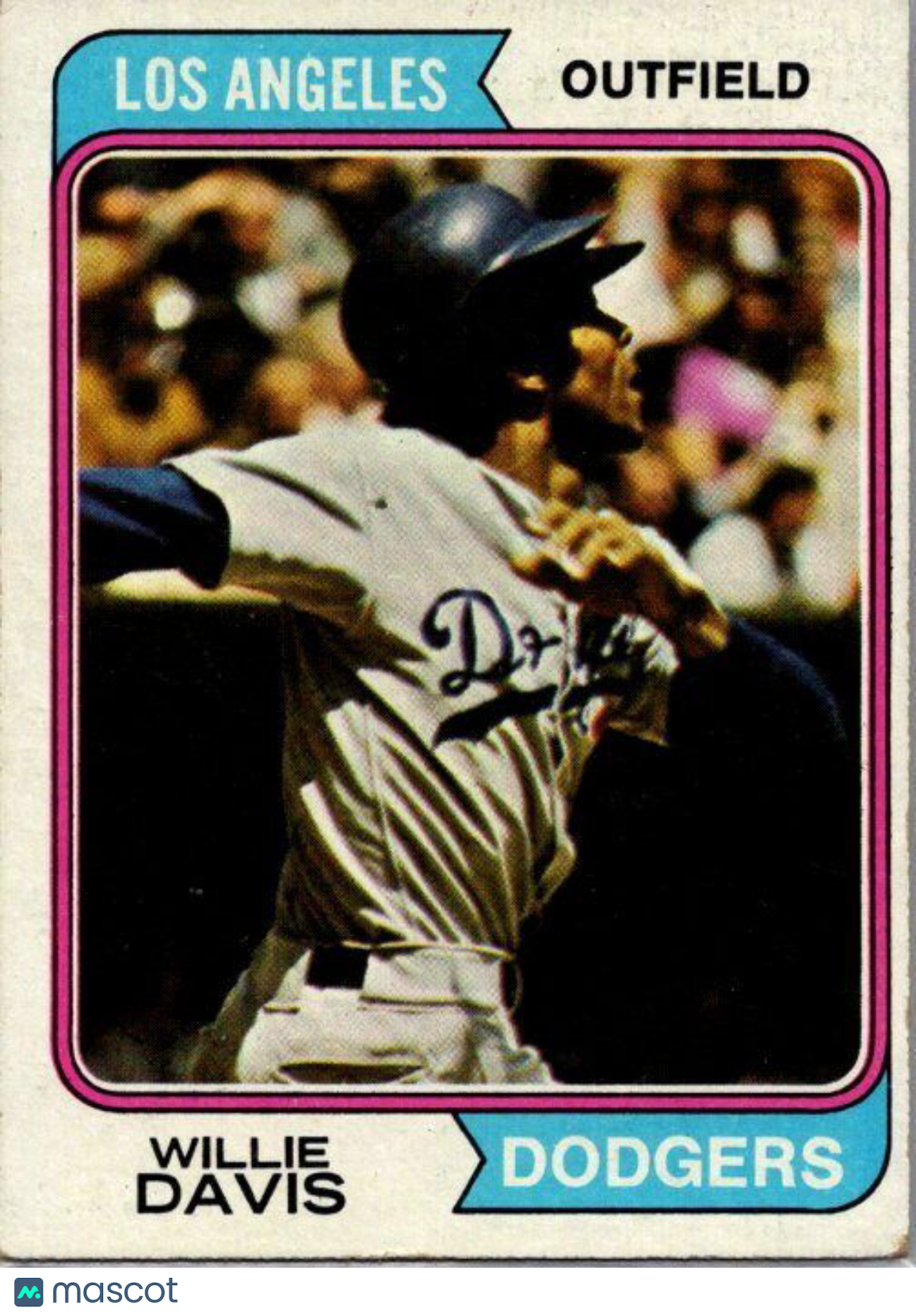 1974 Topps #165 Willie Davis