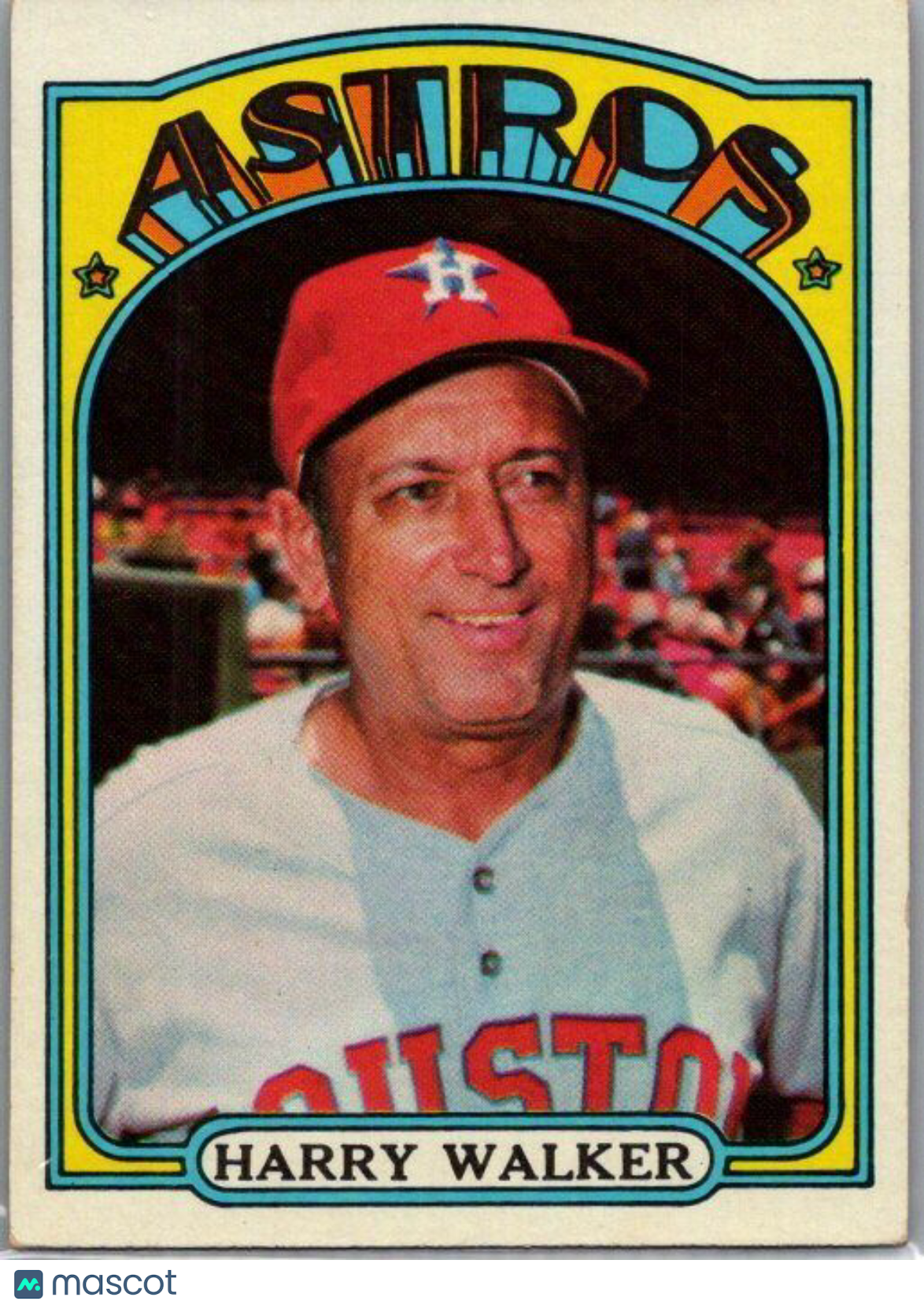 1972 Topps #249 Harry Walker