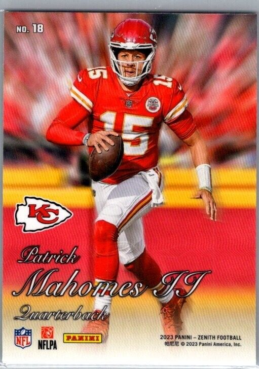 2023 Panini Zenith - 1994 Pacific #18 Patrick Mahomes II