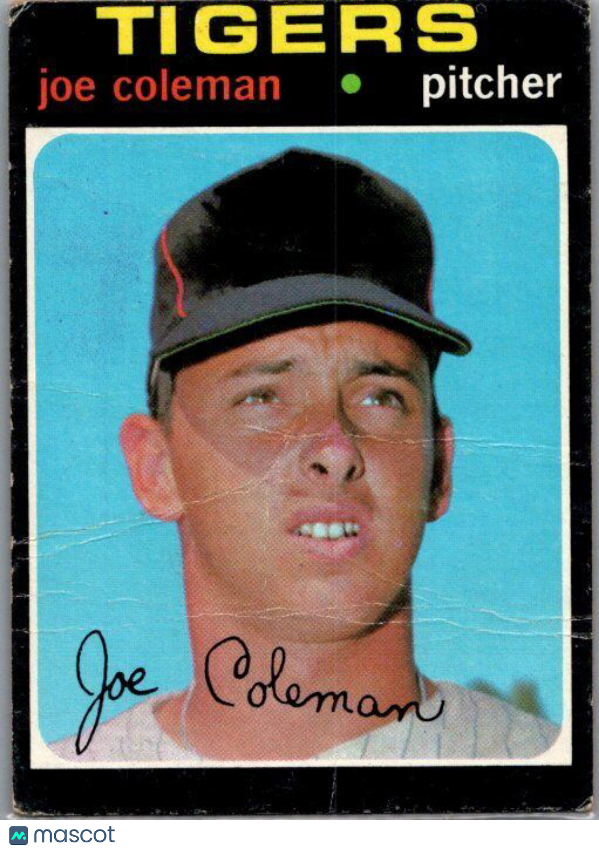 1971 Topps #403 Joe Coleman